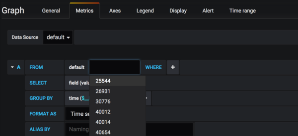 Grafana select measurement.png